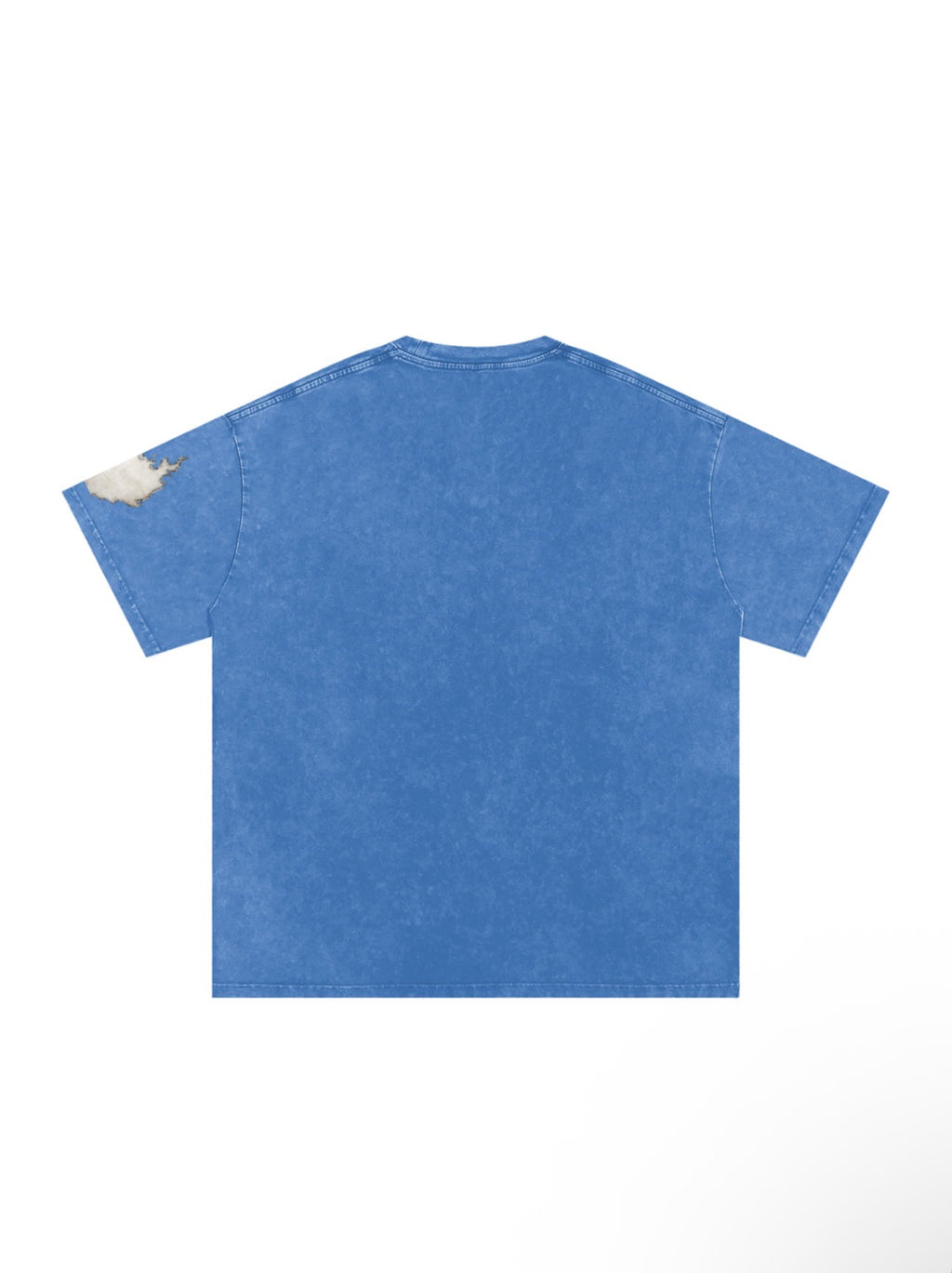 LUCKI BRAND OVERSIZED TEE BLUE
