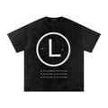 "FXCKLUCK" OVERSIZED TEE