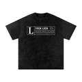 "FXCKLXCK" OVERSIZED TEE