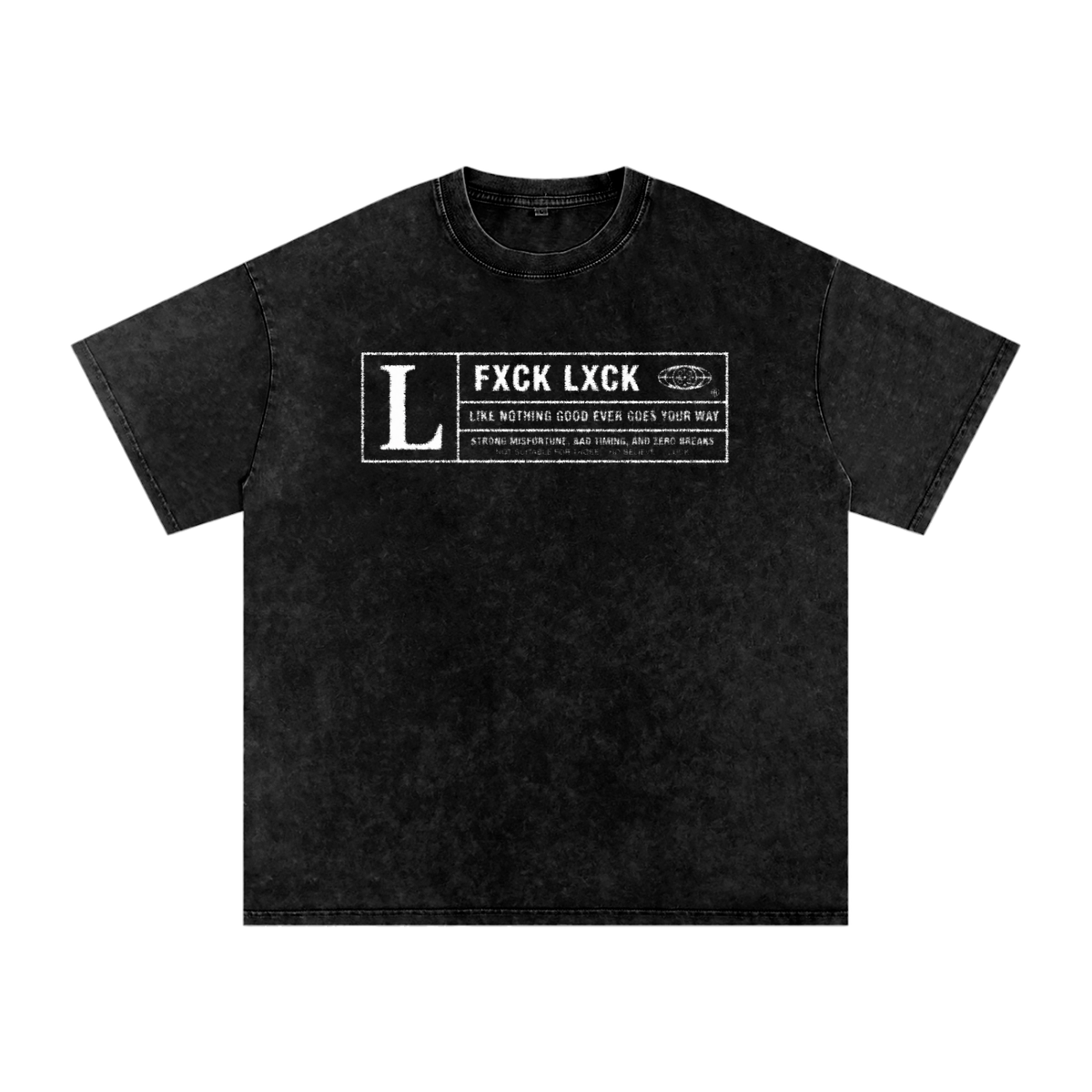 "FXCKLXCK" OVERSIZED TEE