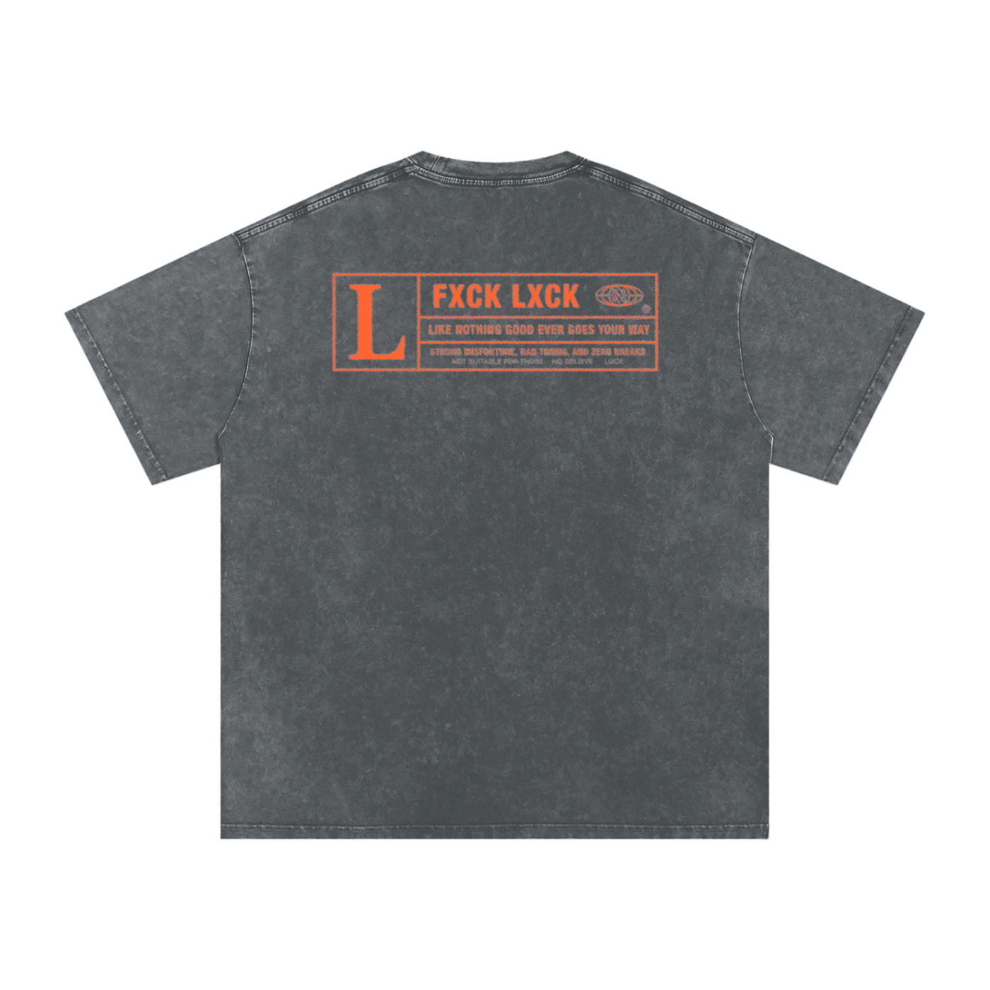REVERSE "FXCKLXCK" OVERSIZED TEE